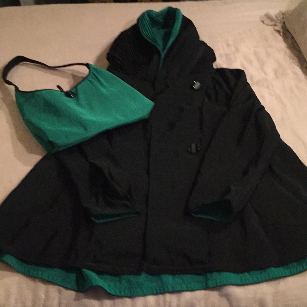 Rain Jacket reversible with bag